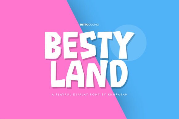 Besty Land Font for Creative Brands