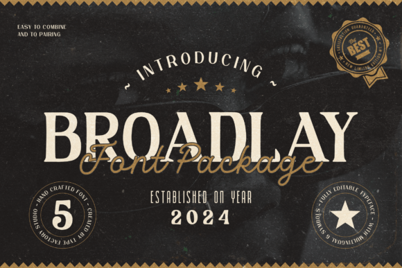 Broadlay Font for Business Branding