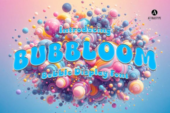 Bubbloom Font for Creative Projects