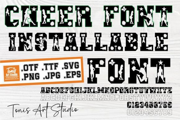 Cheer Varsity Font for Bold Branding