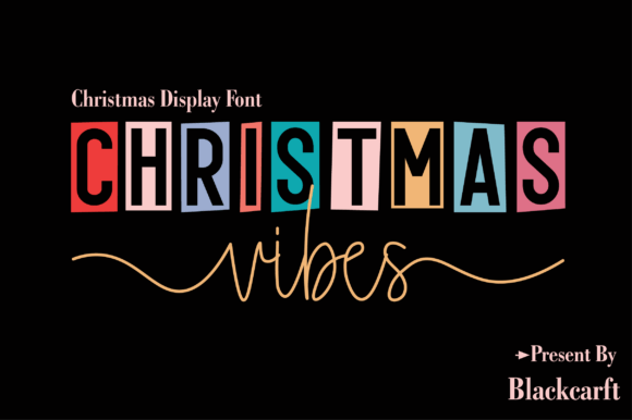 Christmas Vibes Duo Font