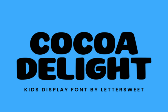 Cocoa Delight Font for Creative Projects