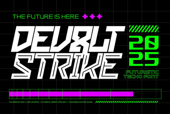 Devolt Strike Font for Bold Web Design
