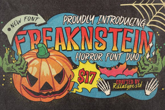 Freaknstein Font for Bold Branding