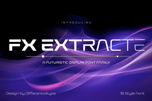 Fx Extracte Font: Modern Typography for Designers