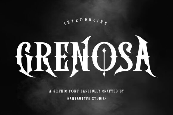 Grenosa Font for Creative Design