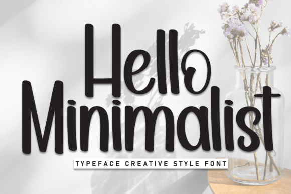Hello Minimalist Font