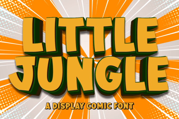 Little Jungle Font for Web Design