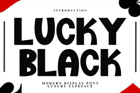 Lucky Black Font for Bold Branding