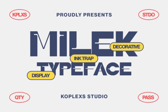 Milek: A Bold Display Font for Web Design