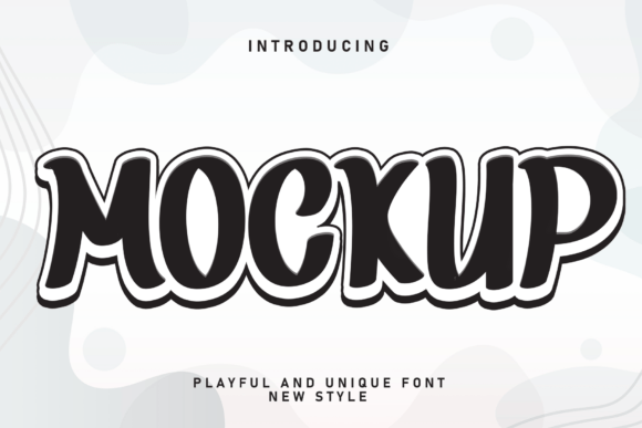 Mockup Font for Bold Campaigns
