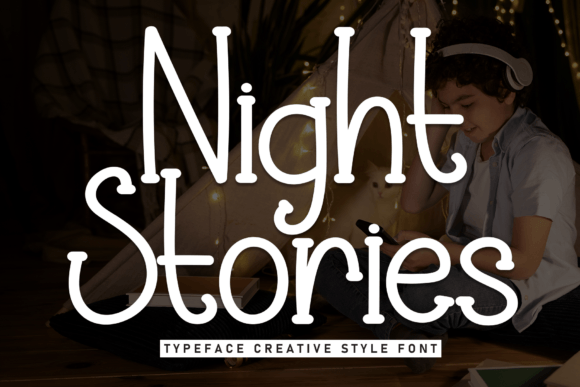 Night Stories Font for Creative Campaigns