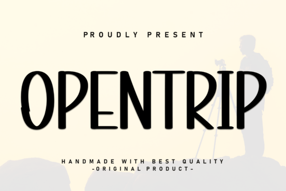 Opentrip Font Review