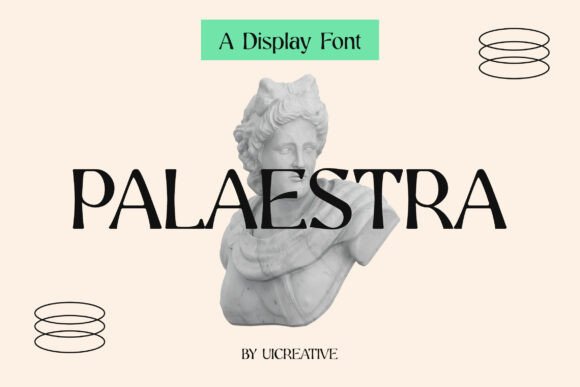 Palaestra: A Display Font for Elegant Campaigns