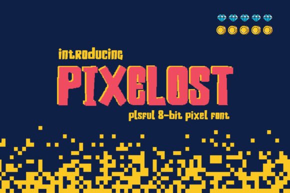 Pixelost: A Modern Display Font