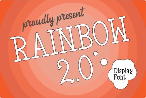 Rainbow 2.0 Font
