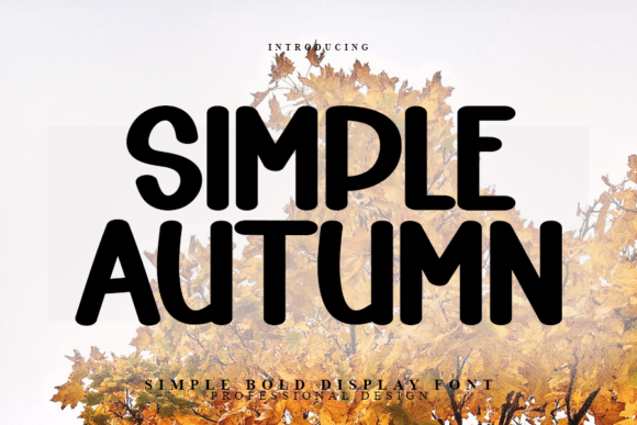 Simple Autumn Font Review