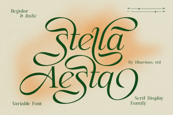 Stella Aesta: Elegant Display Font