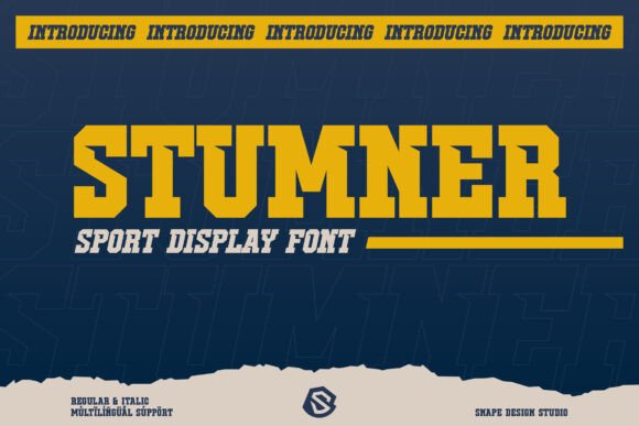 Stumner: Bold Font for Business Branding