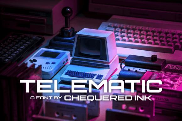 Telematic: A Bold Display Font