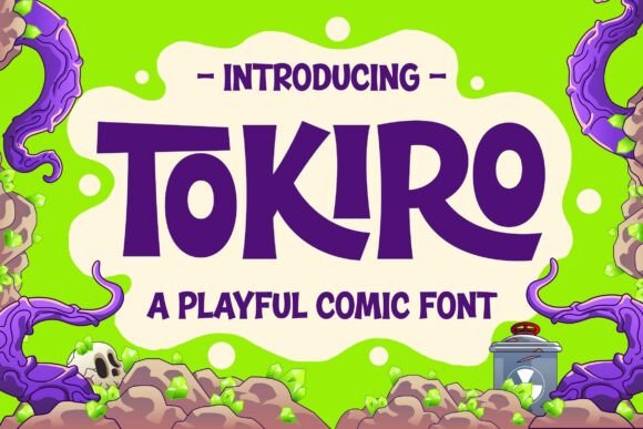 Tokiro: A Playful Display Font