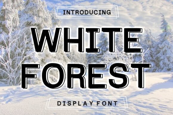 White Forest Font Review
