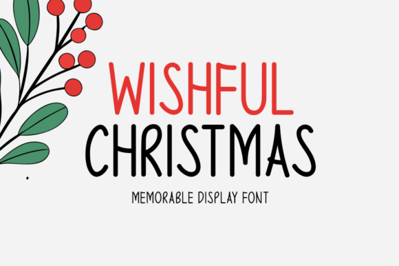 Wishful Christmas Font for Holiday Campaigns